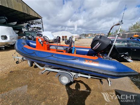 XS 5.0m Rib with Trailer