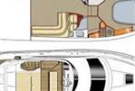 Sealine F34 - Layout Image