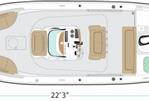 NauticStar 22 XS - Deck Plan