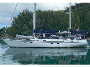 Bruce Roberts 54 steel pilot house ketch