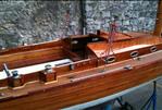 CUSTOM CLASSIC WOODEN SAILBOAT