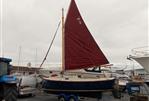 Cornish Crabbers Shrimper 21 - Gaff rigged mainsail