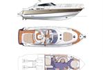 Cranchi Mediterranee 50 - Layout Image