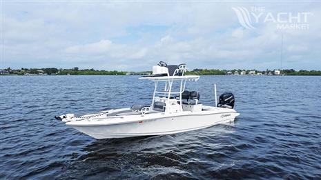 Crevalle 26 HBW - 2022 Crevalle 26 HBW boat on open water under cloudy sky.