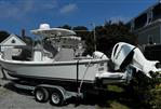 Eastern 248 Center Console - 2021 Eastern 248 Center Console boat with Honda outboard motor on trailer.