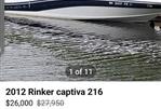 Rinker Captiva 216 - 2012 Rinker Captiva 216 - Photo #7
