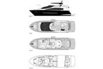 Sunseeker 86 Yacht - Layout