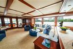 Burger Tri-Deck Motor Yacht - Salon Looking Aft   