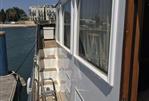 Grand Banks 46 Motoryacht - Deep safe side decks with SS railings