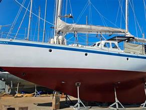 Alan Pape Saga 45 Custom Steel Ketch