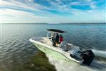 Bayliner Trophy 22 CC - 2024 Bayliner Trophy 22 CC boat cruising on open water.