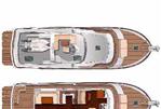 Beneteau Swift Trawler 52 - Layout Image