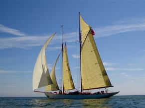 Classic Sailing Yacht Schooner Jill