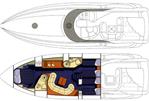 Sunseeker Camargue 51 - Layout Image