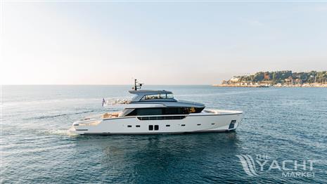 Sanlorenzo SX88 #135 - sanlorenzo-sx88-motor-yacht-for-sale-exterior-image-Lengers-YachtsSanlorenzo-SX88-drone-1-of-44-scaled.jpg