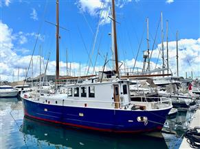 Classic Sailing Ketch Aalschokker