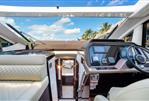 Galeon 47 Sky - Luxurious 2022 Galeon 47 Sky yacht interior with modern helm and plush seating.