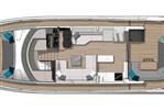 Sunseeker Predator 65 - Main Deck - Extended Aft Cockpit Seating