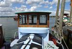 Belgian Barge Cruising Houseboat - Belgian Barge Cruising Houseboat  - Coachroof/Wheelhouse