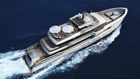 Gian Paolo Nari - Kobus Naval Design - Brythonic Yachts - 45m Super Yacht