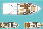 Fairline Squadron 42 - Layout Image