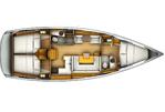 Jeanneau Sun Odyssey 419 - Layout