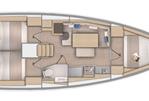 Beneteau Oceanis 37.1 - Layout Lower Deck