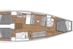Beneteau First 44 - Layout Image