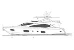 Sunseeker 88 Yacht - Profile