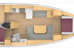 Bavaria C42 - Layout Image