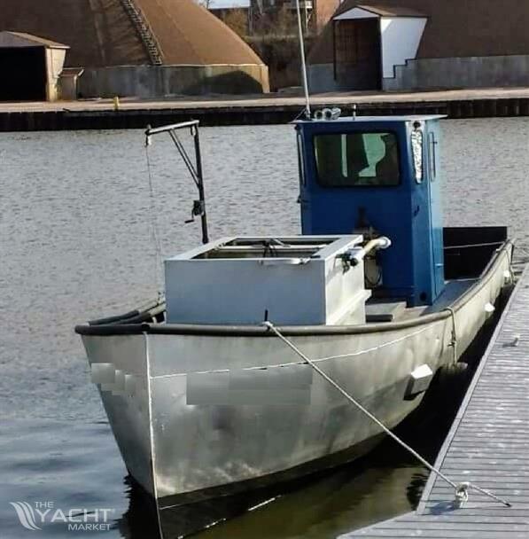 1990 36&#39; x 9.3&#39; x 4.2&#39; Steel Trapnetter/Minnow Boat
