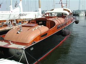 Gotaverken Shipyard, Goteborg wooden pleasure craft