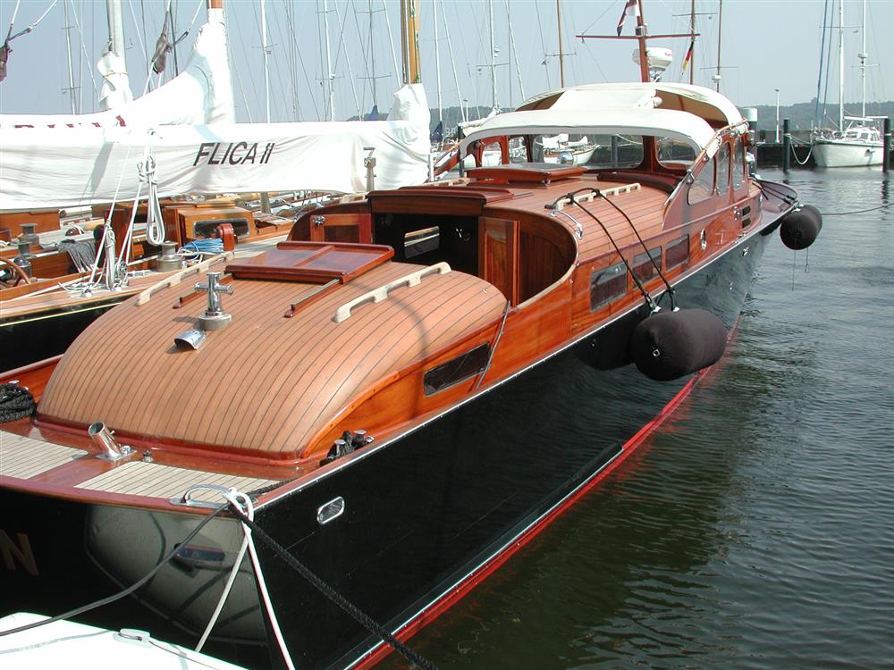 Gotaverken Shipyard, Goteborg wooden pleasure craft