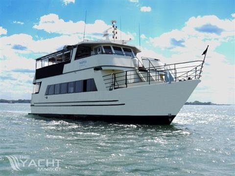 1989 66&#39; x 20&#39; Steel 100 Passenger Boat Built by Kanter Yachts