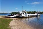 1990 85' x 37' x 5' Landing Barge w/ Ramps