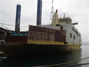 UNFINISHED DOUBLE /END FERRY