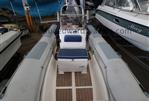 Valiant V-520 RIB - Foredeck looking aft