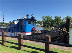 64' x 18' 1100 hp Tug with Retractable Wheelhouse