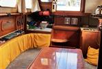 Dutch Steel Yacht - Saloon looking aft