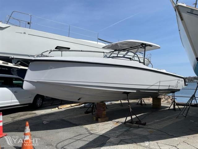 RYCK 280 - 2023 RYCK 280 boat on dry dock for maintenance.