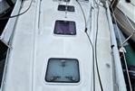 Beneteau 393 - 2003 Beneteau 393 sailboat deck view at marina.