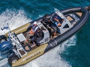 Sealegs 7.5. Hydrasol Amphibious Rib