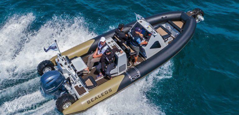 Sealegs 7.5. Hydrasol Amphibious Rib