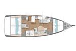 Jeanneau Sun Odyssey 440 - Layout 3