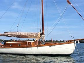 Elkins Auxiliary Gaff Cutter