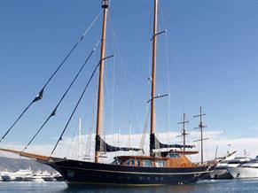 Custom made traditional motor sailer 35m