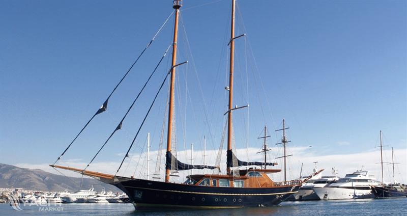 Custom made traditional motor sailer 35m
