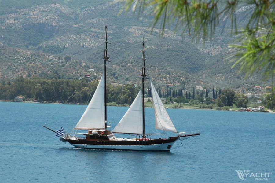 Mega Wooden Motor Sailer 38m.