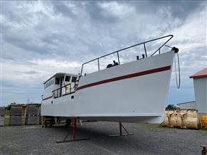 45' x 11.5' Steel Pleasure Trawler