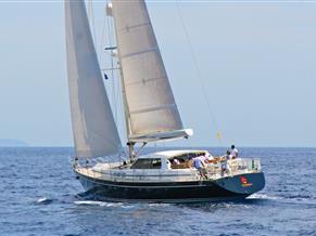 Jongert 2700M Cutter Deck saloon